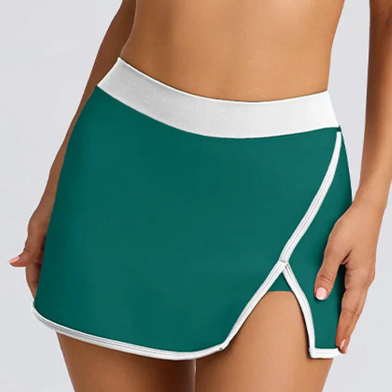 Set Two Piece Tennis Skirt Sets Women Mini Skirt Set Going Out Golf Skort Athletic Skirt Pickleball Outfit