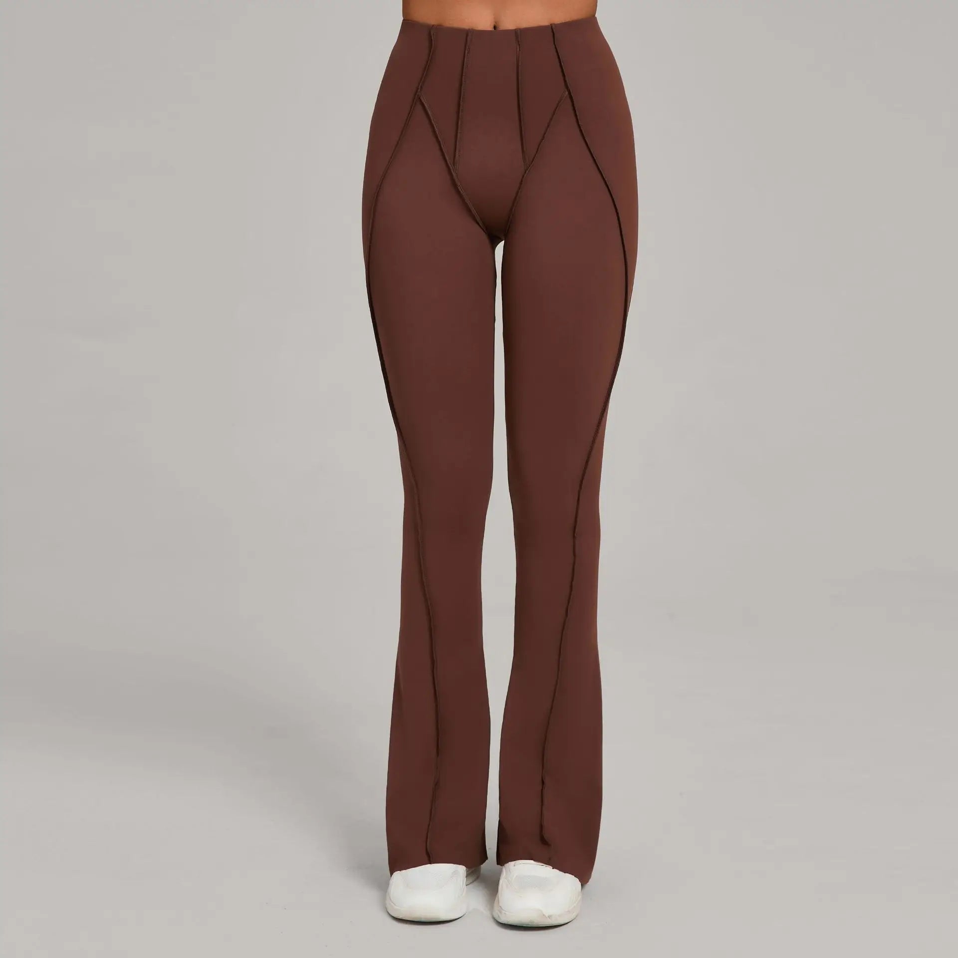 Flare Yoga Leggings Sport Fitness High Waist Squat Proof Hip Wide Pant Training Trousers Running Workout Gym Leggings Women