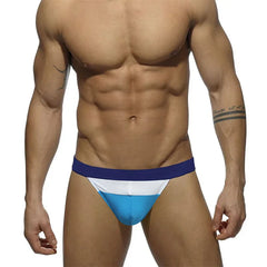 Men's Swimming Trunks Sports Bathing Briefs Close-fitting Quick-drying Beach Briefs Seaside Underwear