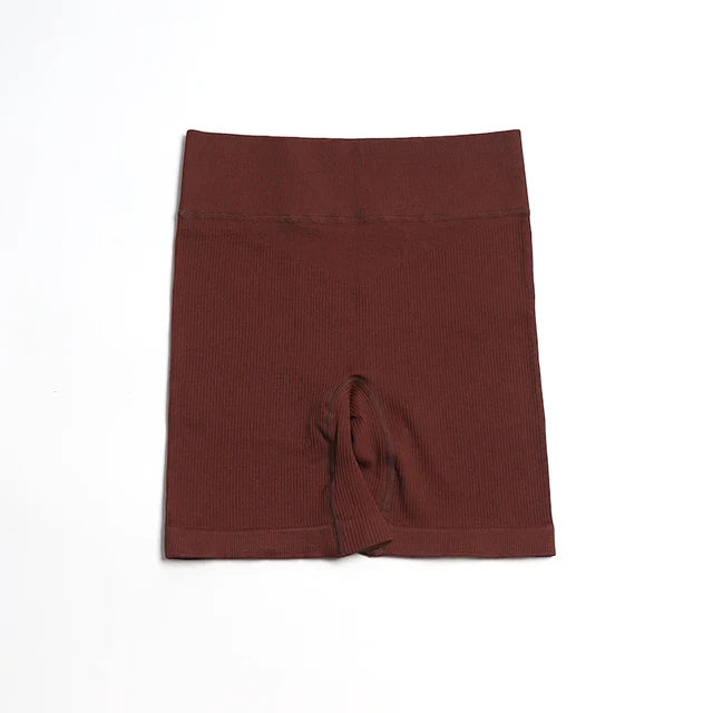 TRY TO BN Seamless Drawstring Shorts Yoga Pants Sports Women Fitness High Waisted Running Training Breathable Cycling Gym Shorts