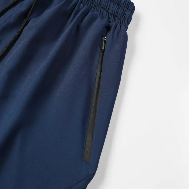 Men's Bottoms for Summer Gym Workout Running Cycling, Quick Drying Breathable Drawstring Waist Sports Shorts