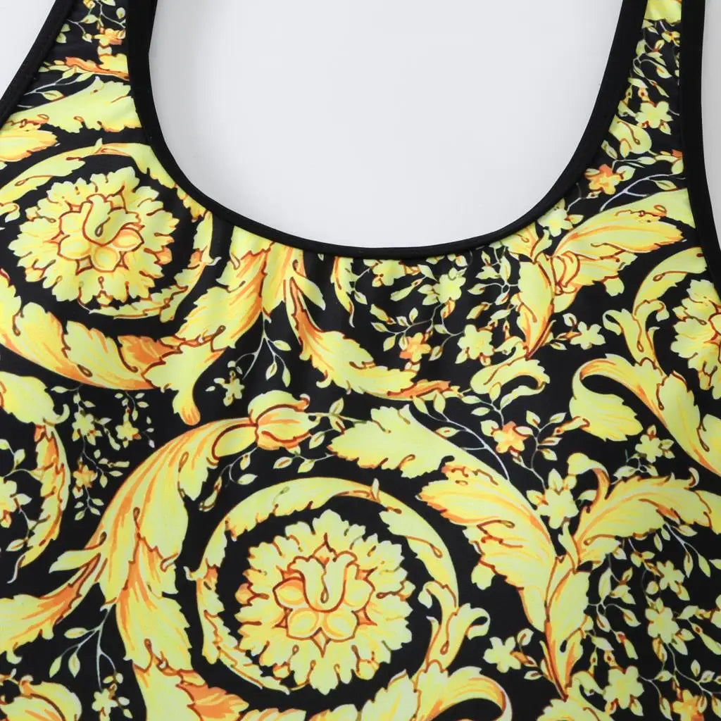 Design Printed Swimwear Women One Piece Swimsuit Female Bathers Bathing Swimming Swim Suit Beachwear