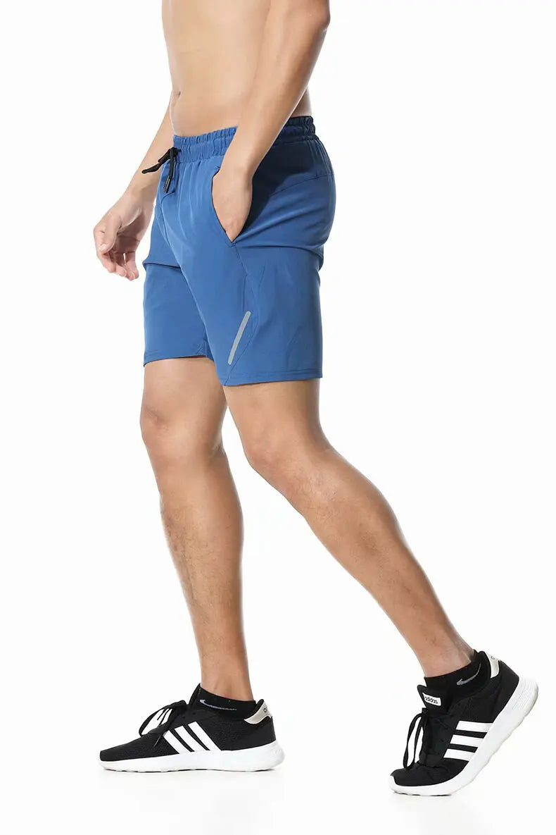 (S-3XL)Sports Shorts Men's Running Summer Cooling Thin Quick Dry Basketball Loose Fitness Training Casual Capris Short Pants