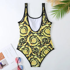 Design Printed Swimwear Women One Piece Swimsuit Female Bathers Bathing Swimming Swim Suit Beachwear