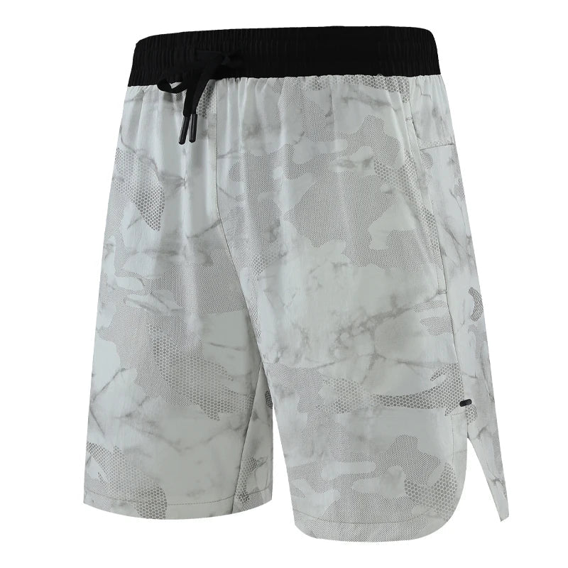 Men Fitness Shorts Quick Dry Sport Shirts Casual Beach Brand Short Camouflage Workout Running Shorts Breathable Gym Shorts