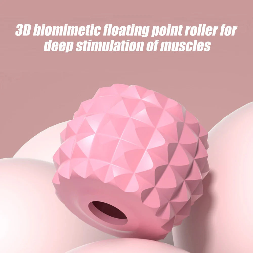 20 Wheel Annular Leg Clamp Massager Body Slimming Roller Massage for Body Massager Relax