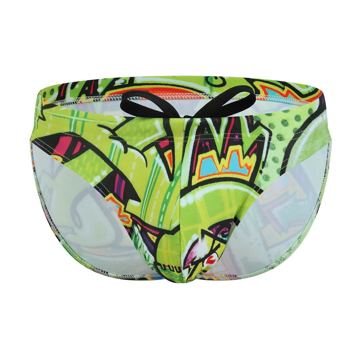 Men's Swimsuit Swim Briefs Swimwear Leopard Elastic Underwear Low Rise Beachwear Pool Party Sunbathing Slips hombre