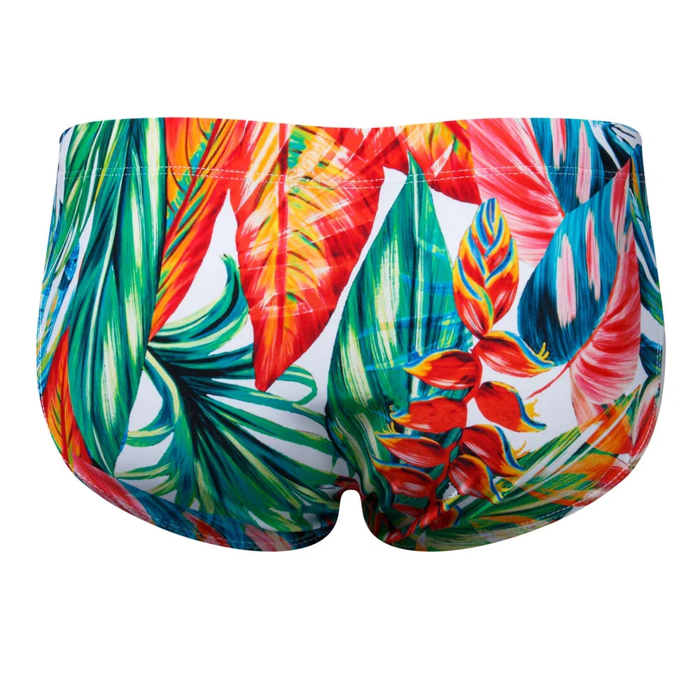 Colourful Design Bright Colour Options Briefs Swimwear Beach Short Swimsuit