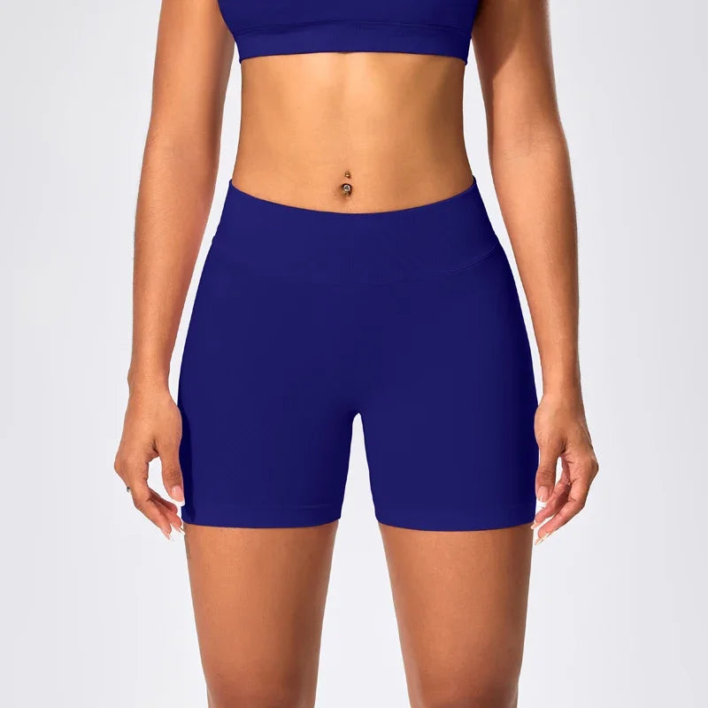 Recoil 5" Anti-Tear Scrunch Tech Booty Gym Yoga Sport Shorts Active Fitness Contour Shorts Workout Shorts for Women
