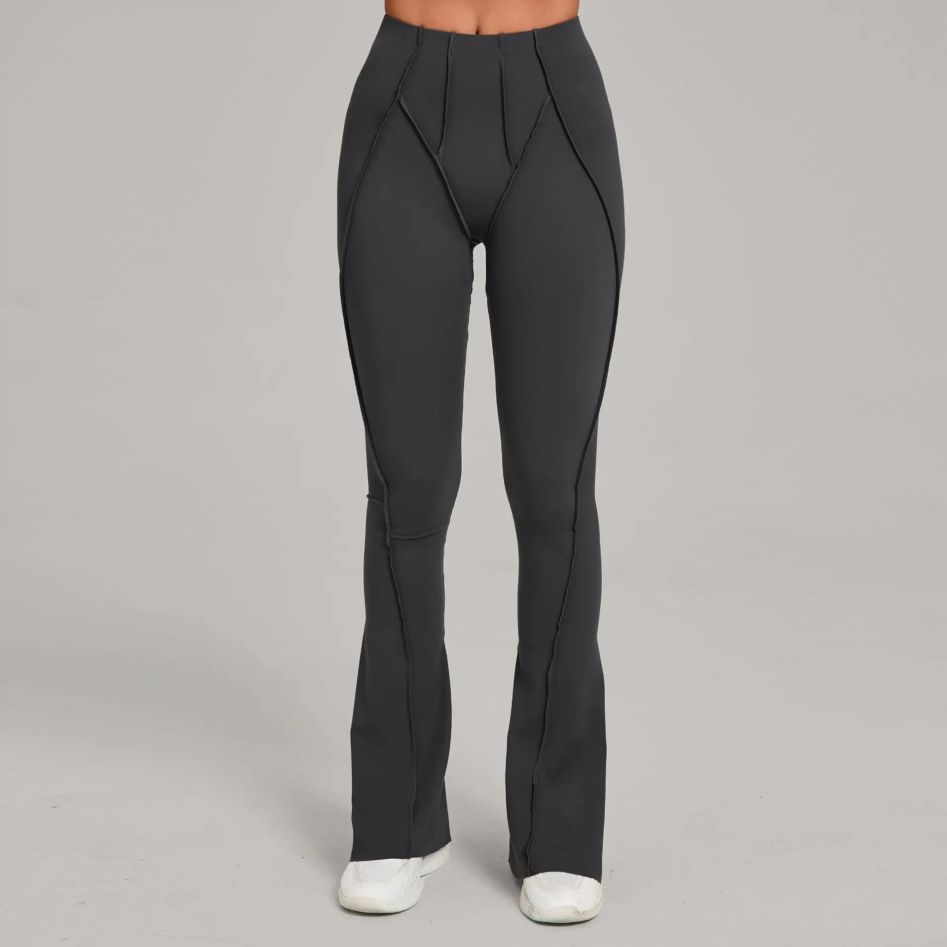 Flare Yoga Leggings Sport Fitness High Waist Squat Proof Hip Wide Pant Training Trousers Running Workout Gym Leggings Women