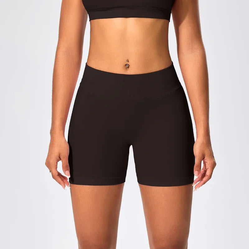 Recoil 5" Anti-Tear Scrunch Tech Booty Gym Yoga Sport Shorts Active Fitness Contour Shorts Workout Shorts for Women