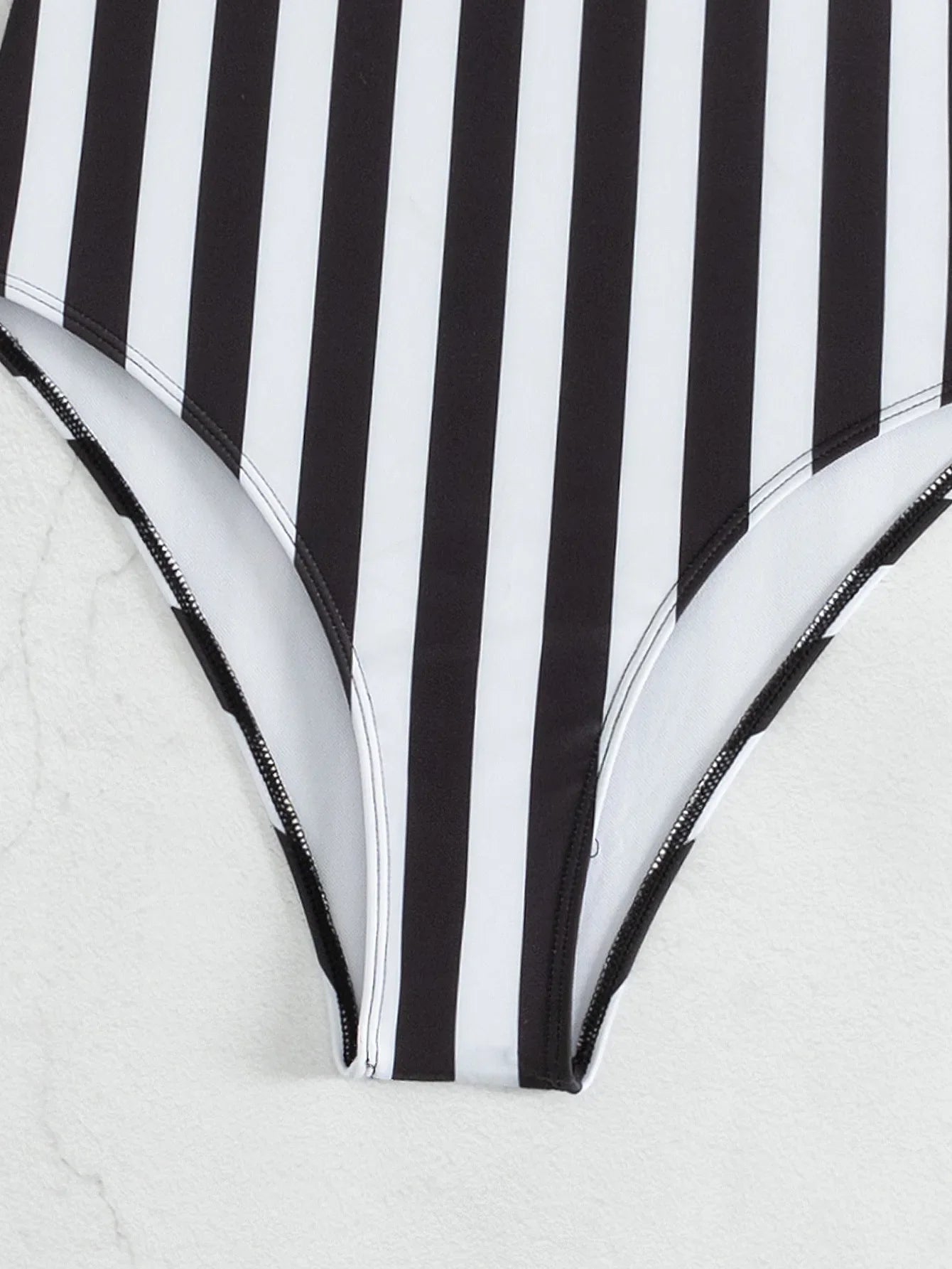 Strappy Swimsuit Women One Piece Striped Swimwear Female Bathers Bathing Swimming Swim Suit Beachwear