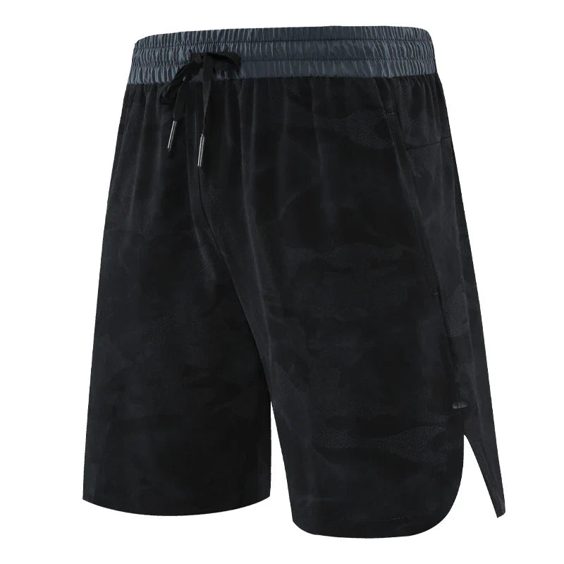 Men Fitness Shorts Quick Dry Sport Shirts Casual Beach Brand Short Camouflage Workout Running Shorts Breathable Gym Shorts