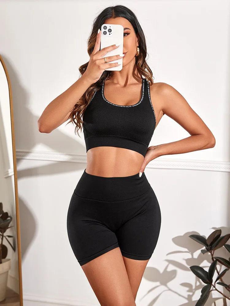 High Waist Push Up Fitness Mini Shorts Women's Sport Short Leggings Peach Butt Lifter Biker Shorts