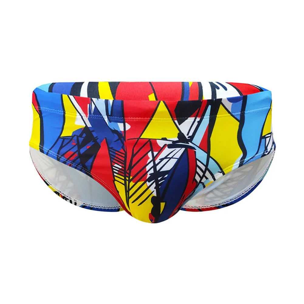 Men's Swim Briefs Swimwear Trunks Board Surfing Beach Shorts Swimsuit With Cup Underwear Hombre Breathable Bikini Underpants