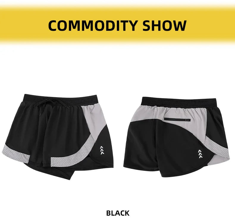 Men's Solid Drawstring Waist Pocket Shorts, Regular Fit Casual Breathable Quick Drying Swimming Shorts, Men's Bottoms for Summer