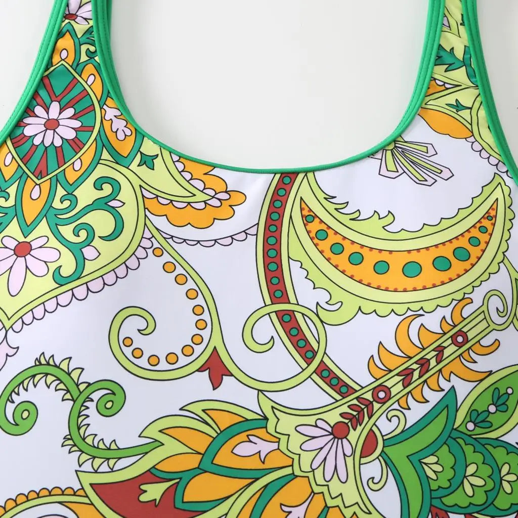 Design Printed Swimwear Women One Piece Swimsuit Female Bathers Bathing Swimming Swim Suit Beachwear