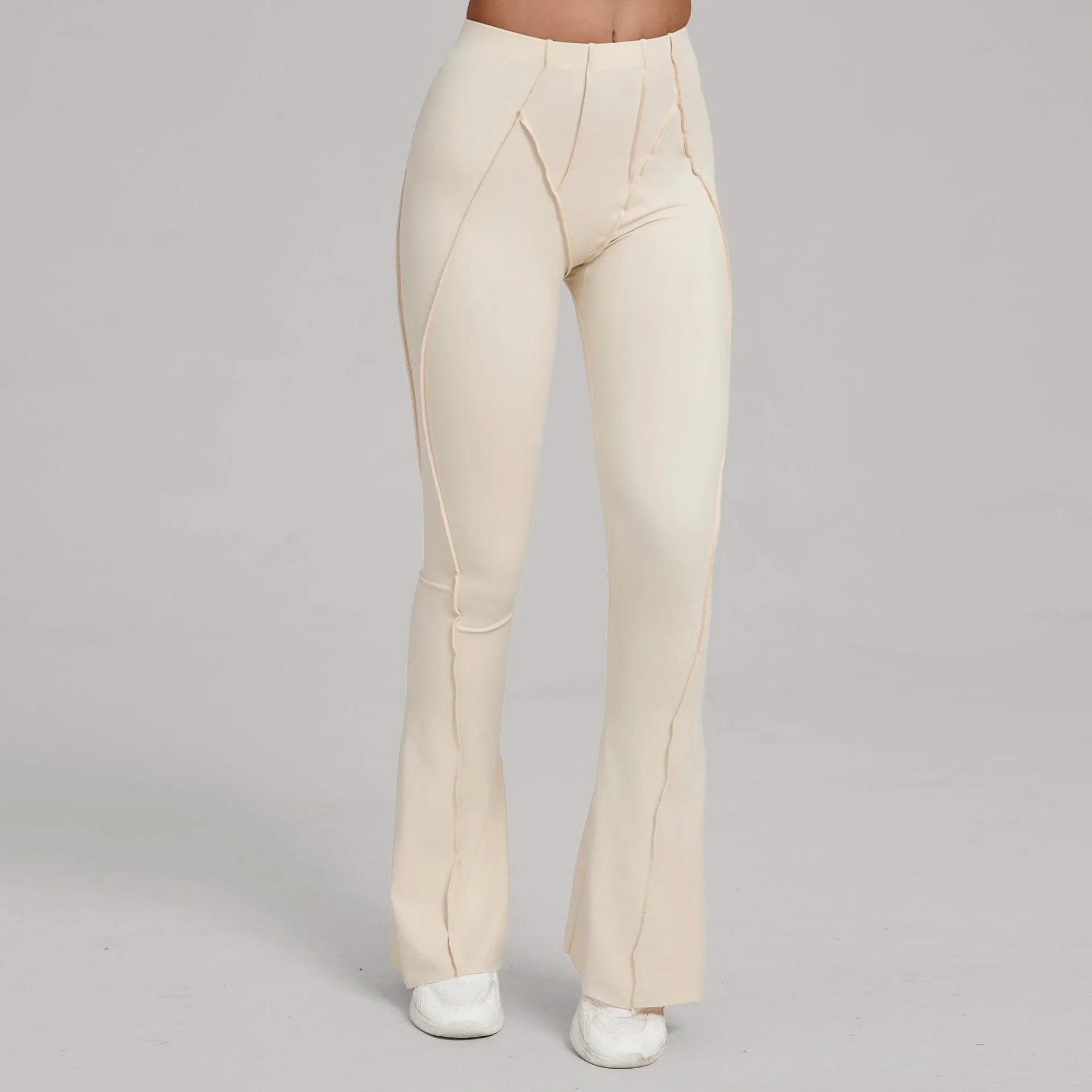 Flare Yoga Leggings Sport Fitness High Waist Squat Proof Hip Wide Pant Training Trousers Running Workout Gym Leggings Women
