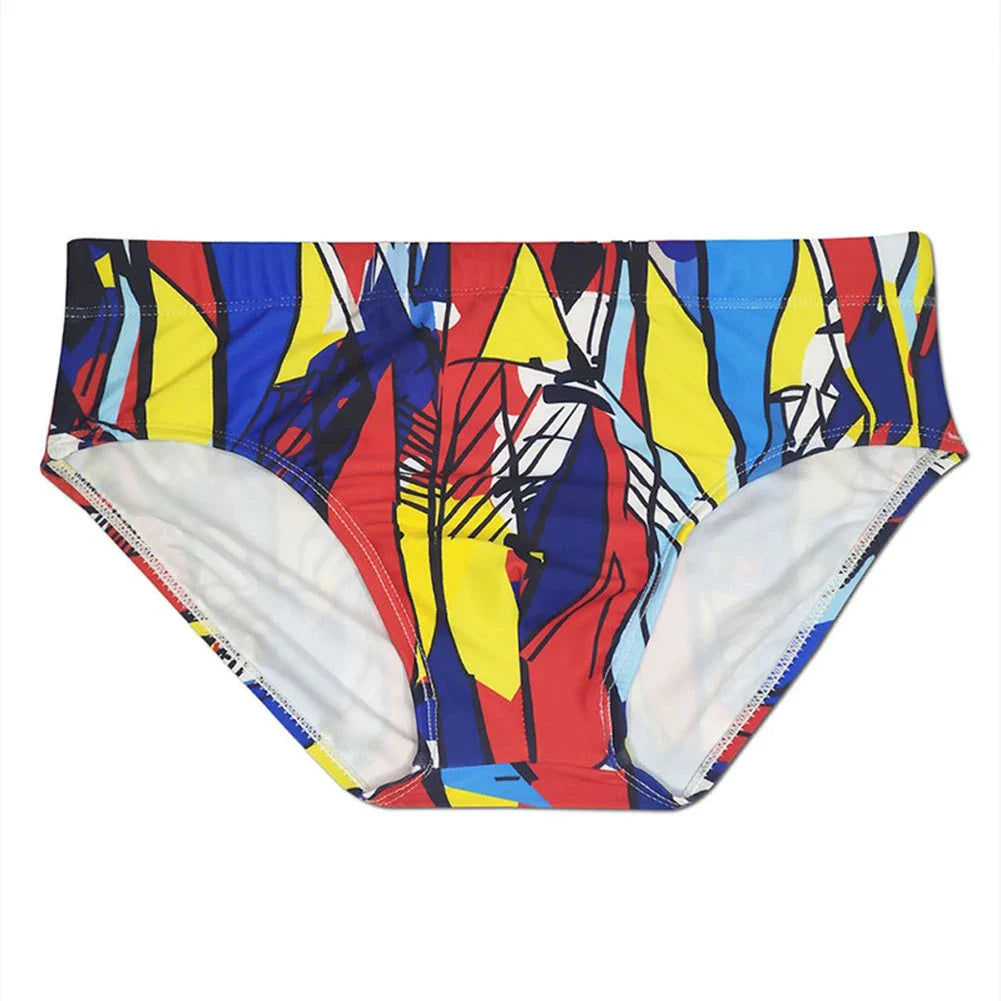 Men's Swim Briefs Swimwear Trunks Board Surfing Beach Shorts Swimsuit With Cup Underwear Hombre Breathable Bikini Underpants