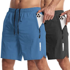 Men's Sport Shorts Sportswear Summer Running Shorts Beach Bottoms Gym Fitness Jogging Training Short Pants Men Shorts