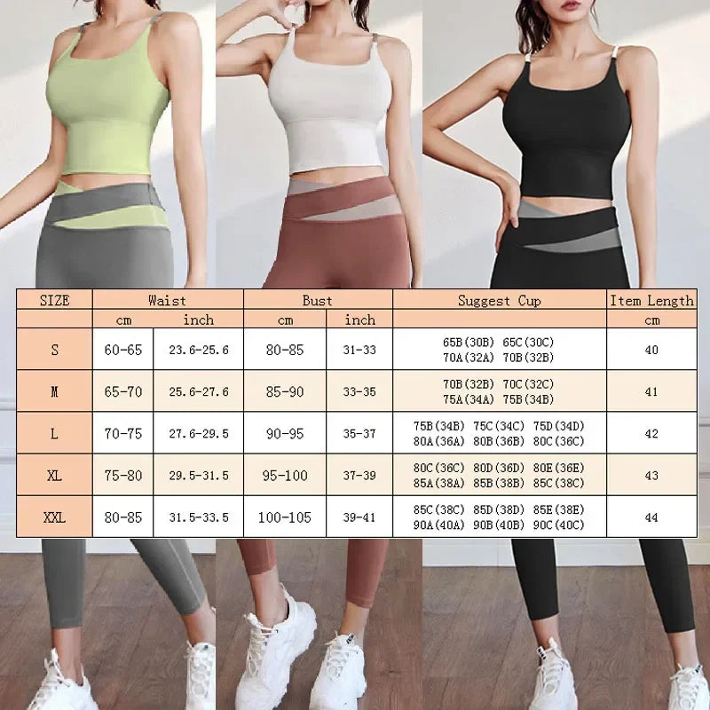 Yoga Crop Top Build In Cups Gym Crop Top Fitness Crisscross Back yoga Bras Fitness Crop Gym Tops Upgrade Soft Fabric