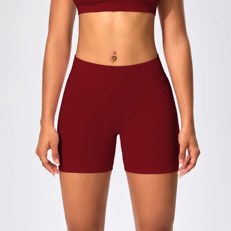 Recoil 5" Anti-Tear Scrunch Tech Booty Gym Yoga Sport Shorts Active Fitness Contour Shorts Workout Shorts for Women