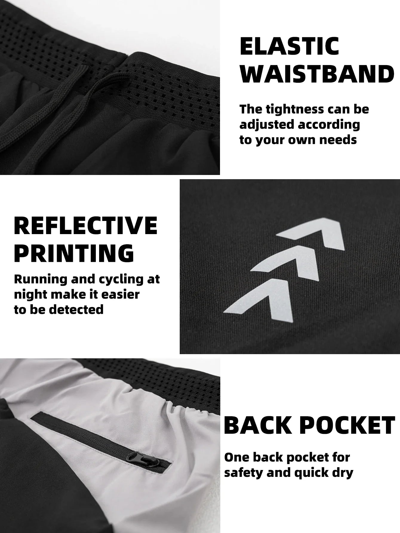 Men's Solid Drawstring Waist Pocket Shorts, Regular Fit Casual Breathable Quick Drying Swimming Shorts, Men's Bottoms for Summer