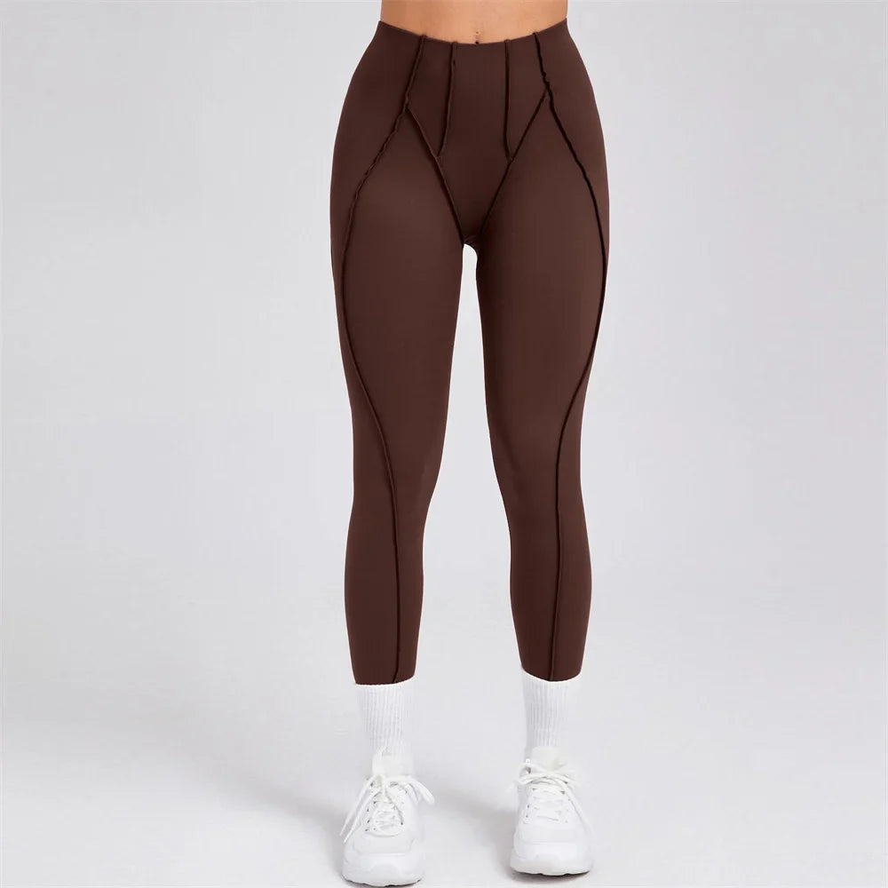Flare Yoga Leggings Sport Fitness High Waist Squat Proof Hip Wide Pant Training Trousers Running Workout Gym Leggings Women