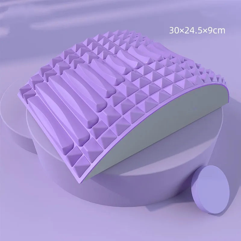 Abdominal Exerciser Mat Stretcher Back Stretcher Pillow EVA Core Trainer Massaging Spikes Mat Home Gym Workout Fitness Equipment