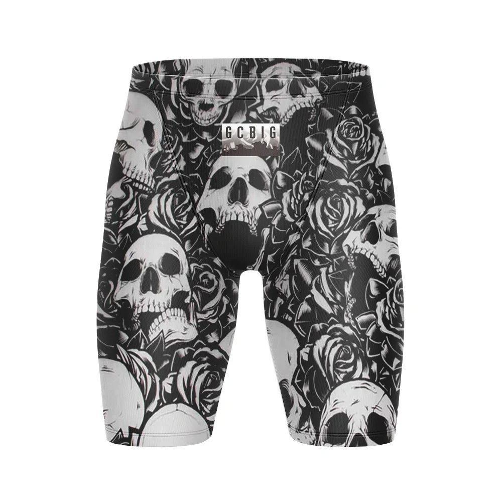 Mens Swim Boxer trunks Beach Swimming Pants Boys Jammers Sports Surf Shorts Mens Summer Trunks Swimwear Training Swim Shorts