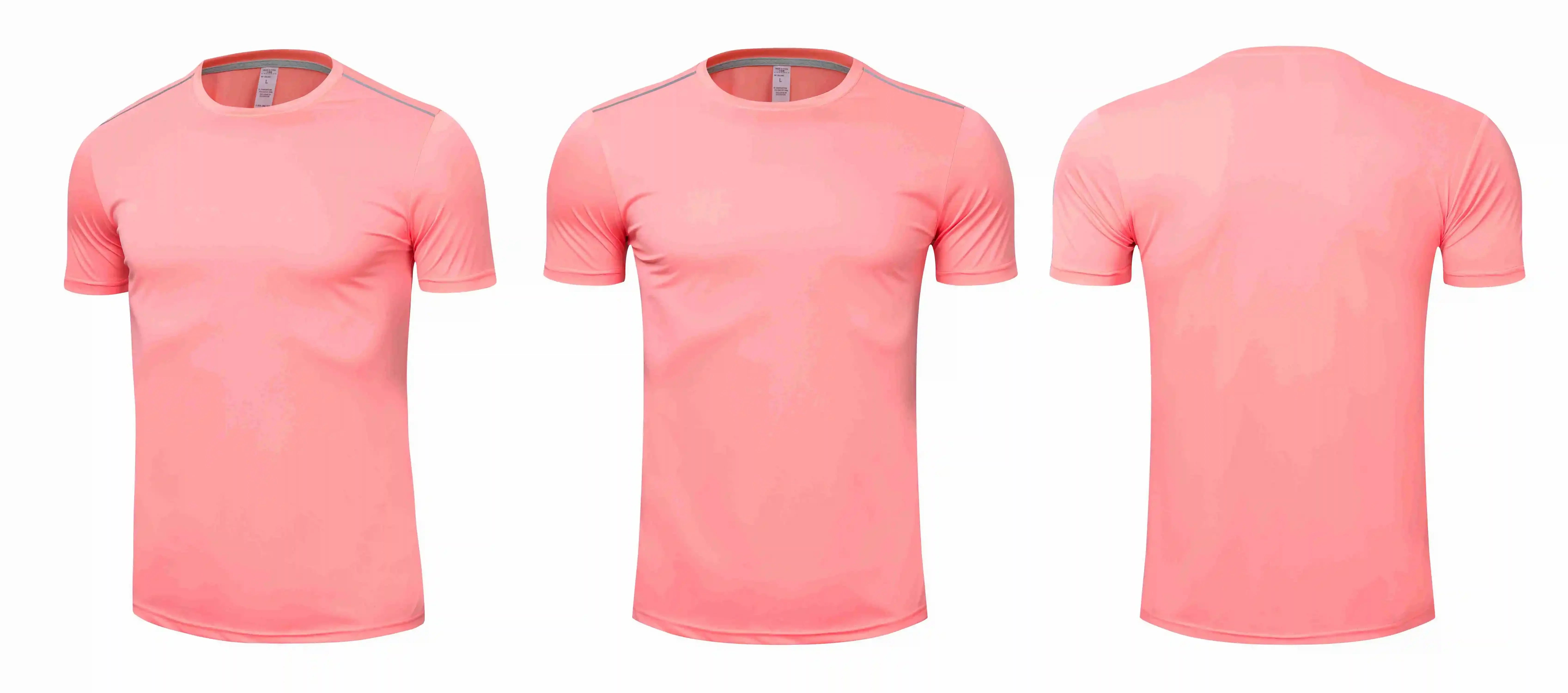 High quality spandex Men Women Kids Running T Shirt Quick Dry Fitness Shirt Training exercise Clothes Gym Sports Shirts Tops