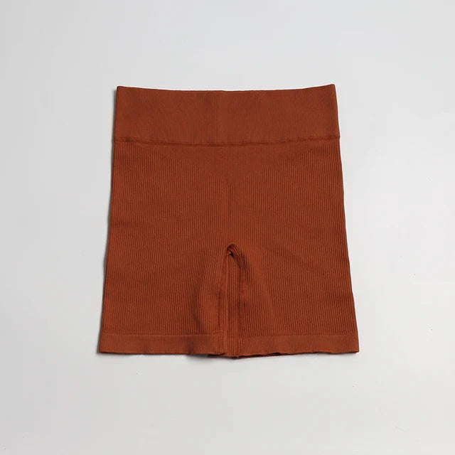 TRY TO BN Seamless Drawstring Shorts Yoga Pants Sports Women Fitness High Waisted Running Training Breathable Cycling Gym Shorts