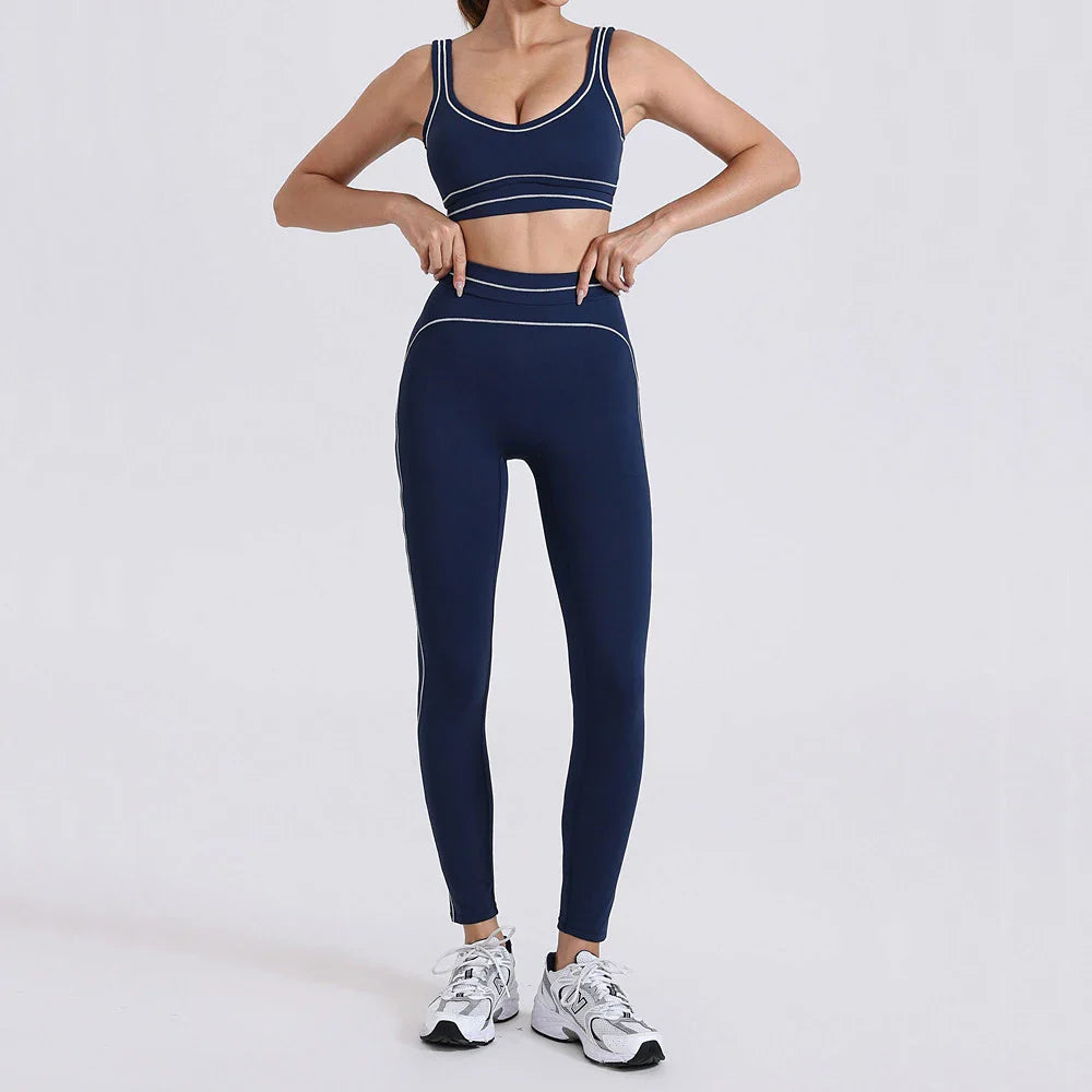 Women Yoga Leggings Fitness Leggings Running Cycling Pants Sports Leggings High Waist Workout Gym Active Wear Clothing