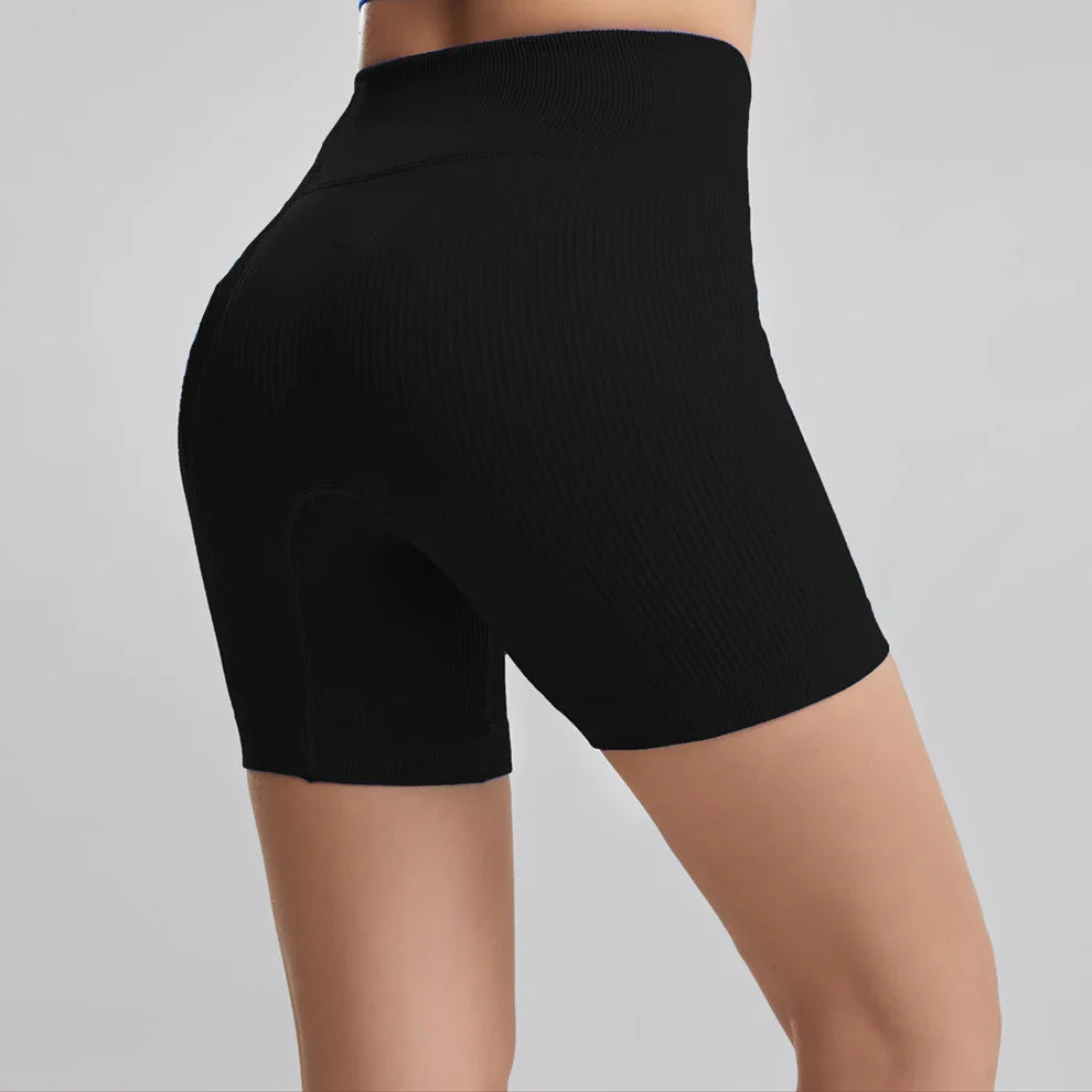 TRY TO BN Seamless Drawstring Shorts Yoga Pants Sports Women Fitness High Waisted Running Training Breathable Cycling Gym Shorts