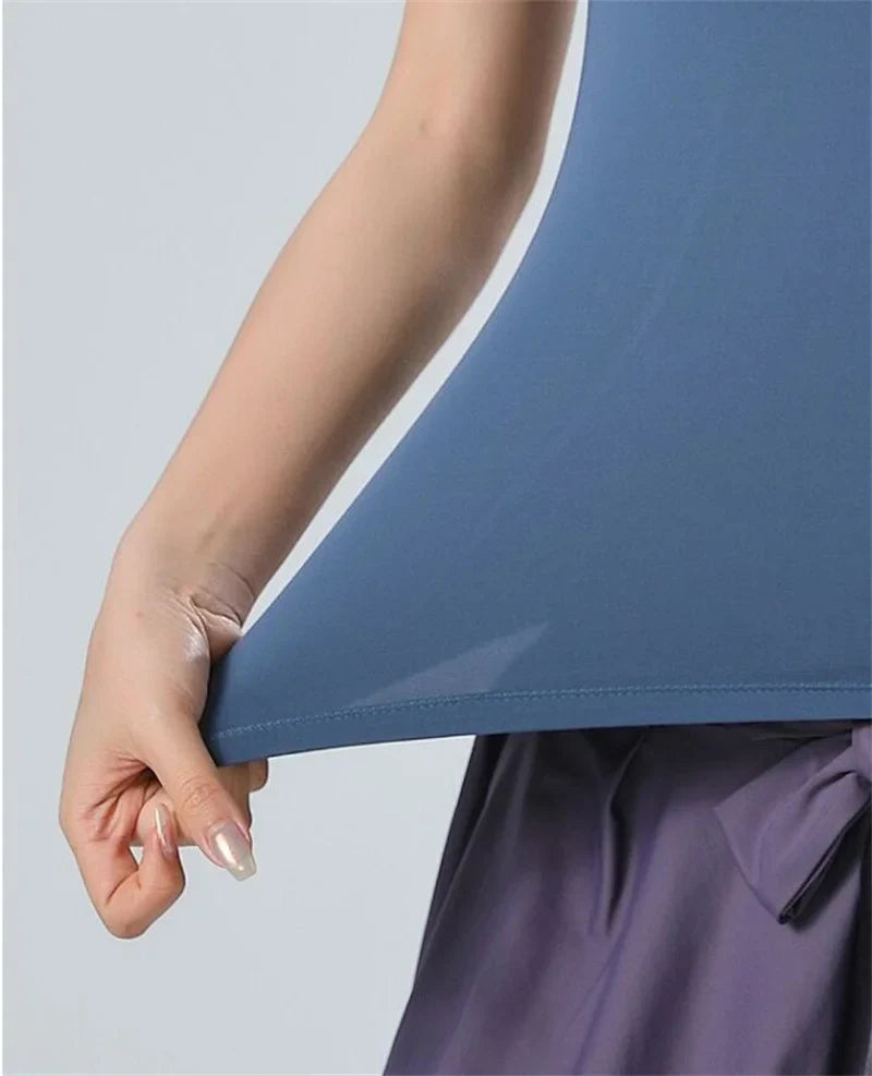 PofyBofy Mesh Stitching Reflective Strip Back Quick Dry Elastic Breathable Basic Short Sleeve Yoga T-shirt Women Gym Fitness Top