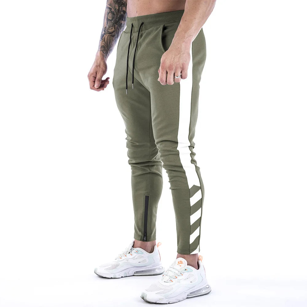 Sport Pants Men Training Jogging Trousers Quick Dry Fitness Running Pants Pocket Gym Sweatpants Male Sportswear