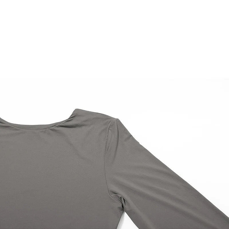 Sports Workout Crop T Shirt Long Sleeve Gym Top Fitness Running Breathable Gym Clothing Sportswear Women Quick Dry Yoga Tops