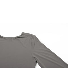 Sports Workout Crop T Shirt Long Sleeve Gym Top Fitness Running Breathable Gym Clothing Sportswear Women Quick Dry Yoga Tops
