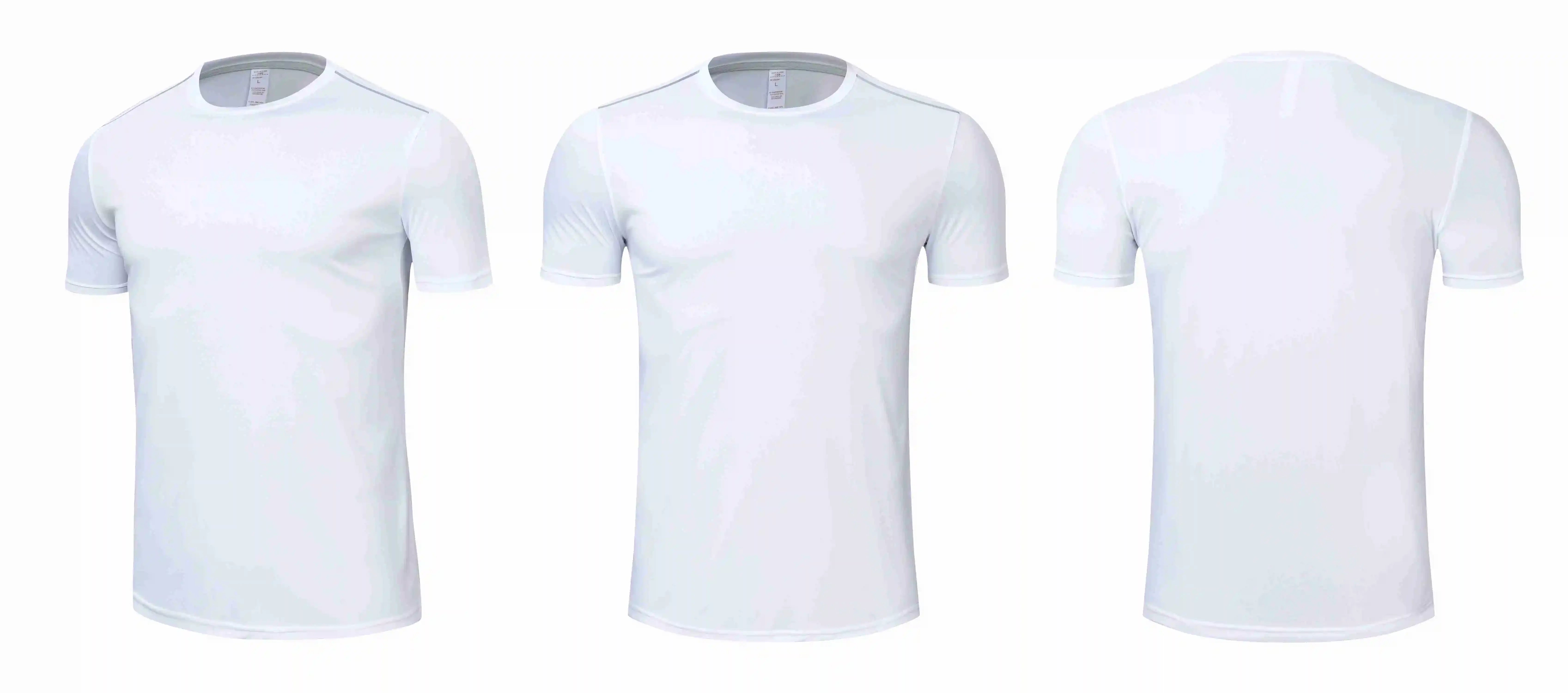 High quality spandex Men Women Kids Running T Shirt Quick Dry Fitness Shirt Training exercise Clothes Gym Sports Shirts Tops
