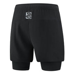 Two Piece Men'S Beach Quick Dry Running Sports Board Black Shorts Casual Oversize 8XL 9XL Pants Trousers
