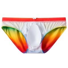 Mens Swimwear with Push-Up Multicolor Trunks Boxer Men Breathable Swim Suit Speed Matching Beach Shorts Bathers