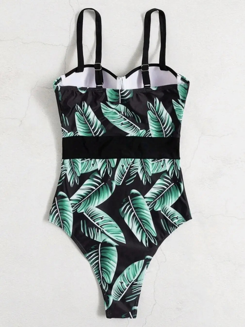 Push Up One Piece Swimsuit  Swimwear Women Tropical Printed Bathing Suit Female Swimming Summer Beachwear Summer