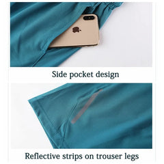 (S-3XL)Sports Shorts Men's Running Summer Cooling Thin Quick Dry Basketball Loose Fitness Training Casual Capris Short Pants