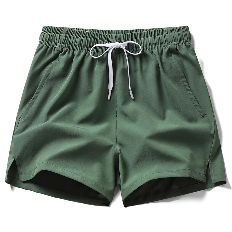 sports shorts, running pants, three piece pants, men's and women's zippered pockets, couple's short