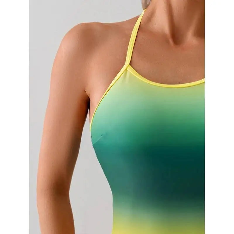 Summer Print One Piece Swimsuits Closed Women Swimwear Push Up Swimming Wear Body Bathing Suits Beachwear Pool Bather