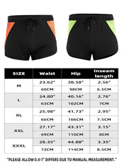 Men's Running Shorts with Zipper Pockets, Black Athletic Shorts for Men Gym Shorts with Liner