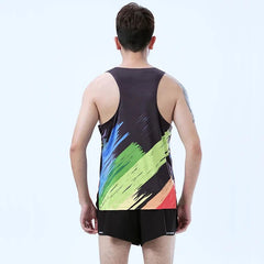 Adult Men Women Running Hiking Shirts Tight Gym Tank Top Fitness Marathon T-shirts Sport Exercise Basketball Vest Clothes