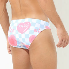 Men Swim Briefs Trunks Swimwear Beach Surf Shorts Swimsuit Bathing Suit