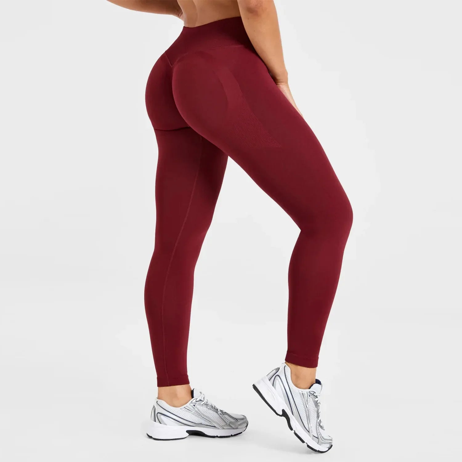 Leggings Women Seamless Gym Clothes High Waist Yoga Pants Tummy Control Scrunch Booty Workout Fitness Tights