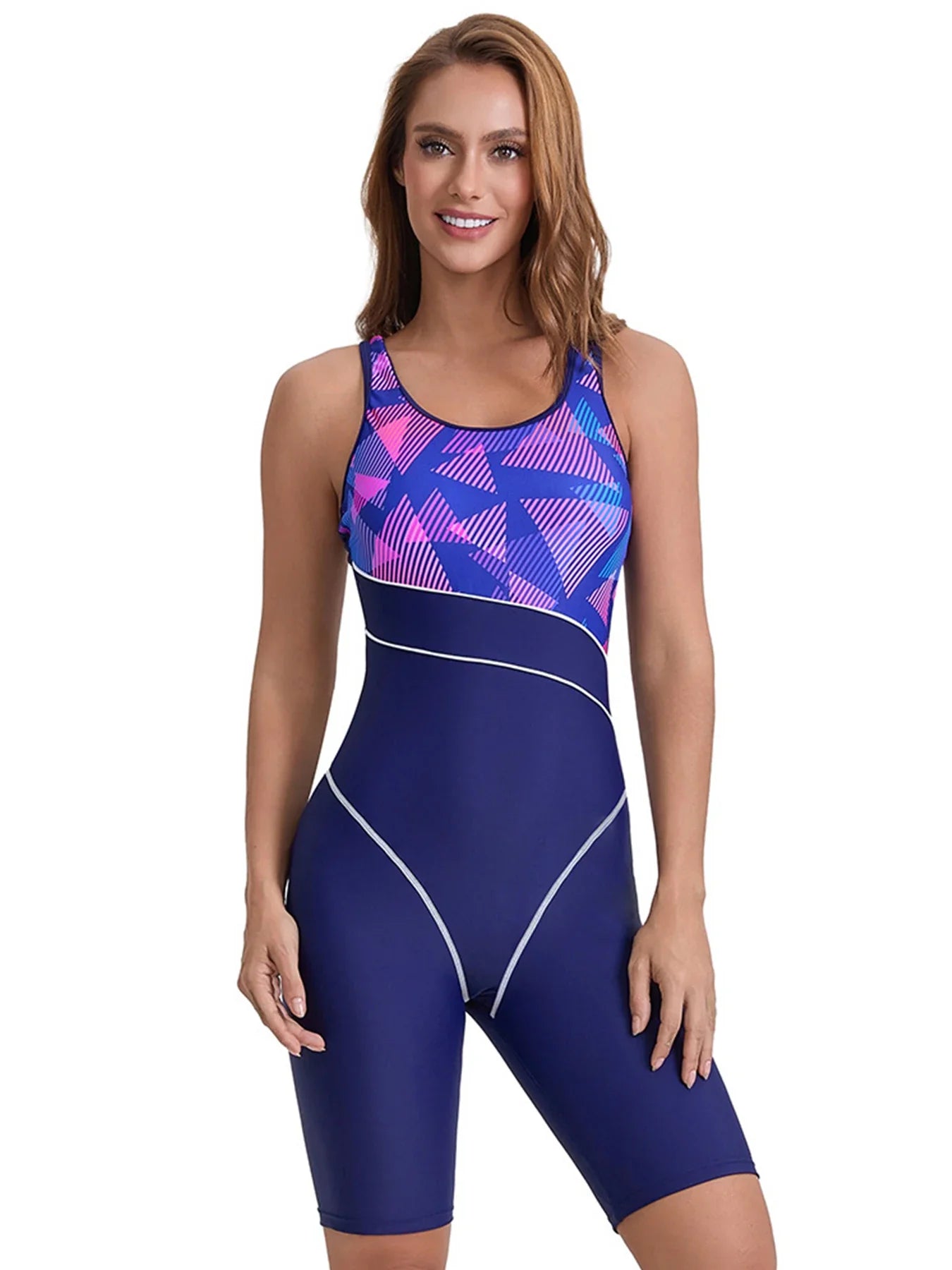 Print Professional Sport Swimwear Women One Piece Swimsuit Female Swimming Suit For Women Bathing Suit Beach